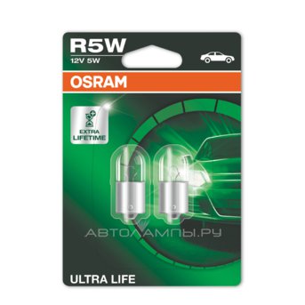 R5W 12V-5W (BA15s) (.  ) Ultra Life ( 2.) 5007ULT-02B (.2)