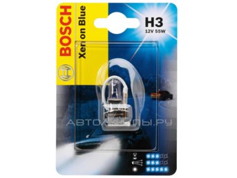 H7 12V- 55W (PX26d) ( .-..) Xenon Blue 1987302075