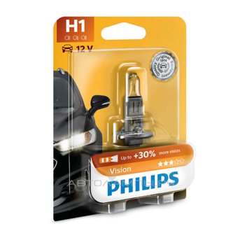 H1 12V- 55W (P14,5s) ( +30% ) Vision (Premium)  (1.) 12258PRB1